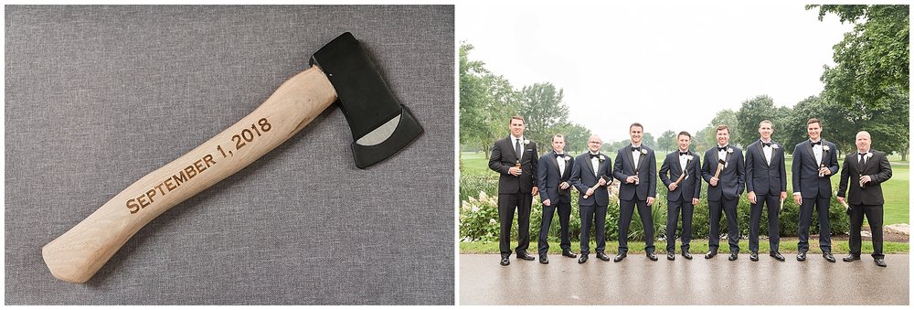  A unique gift given to the groom’s best guys! 