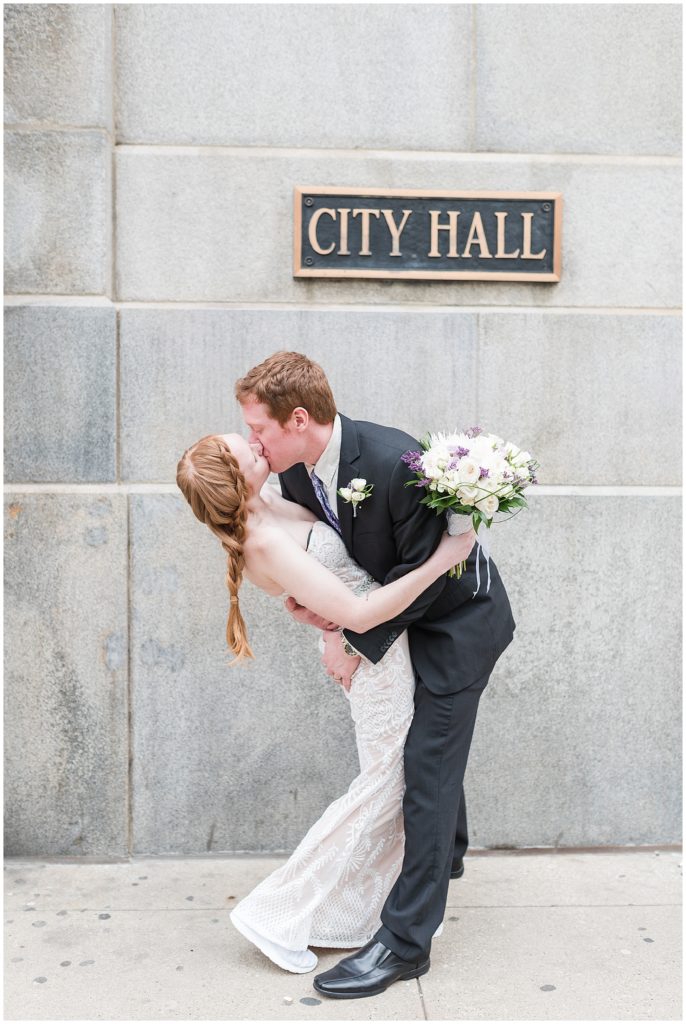  Elopement Wedding in Chicago City Hall 