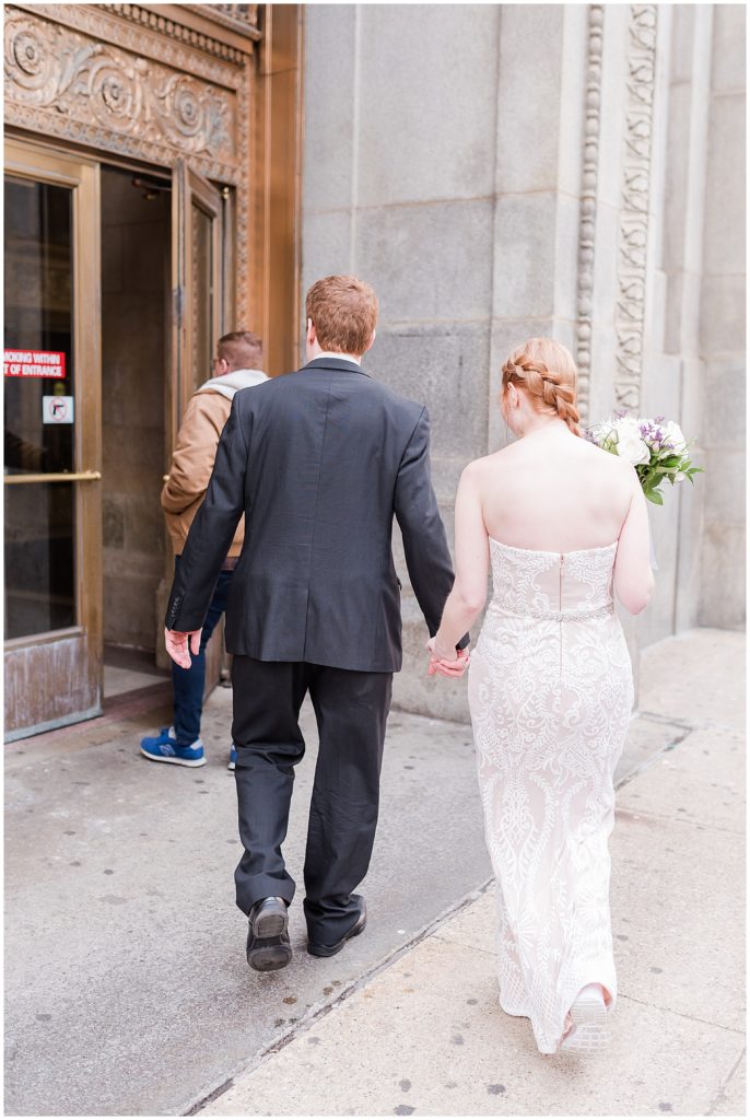  Elopement Wedding in Chicago City Hall 