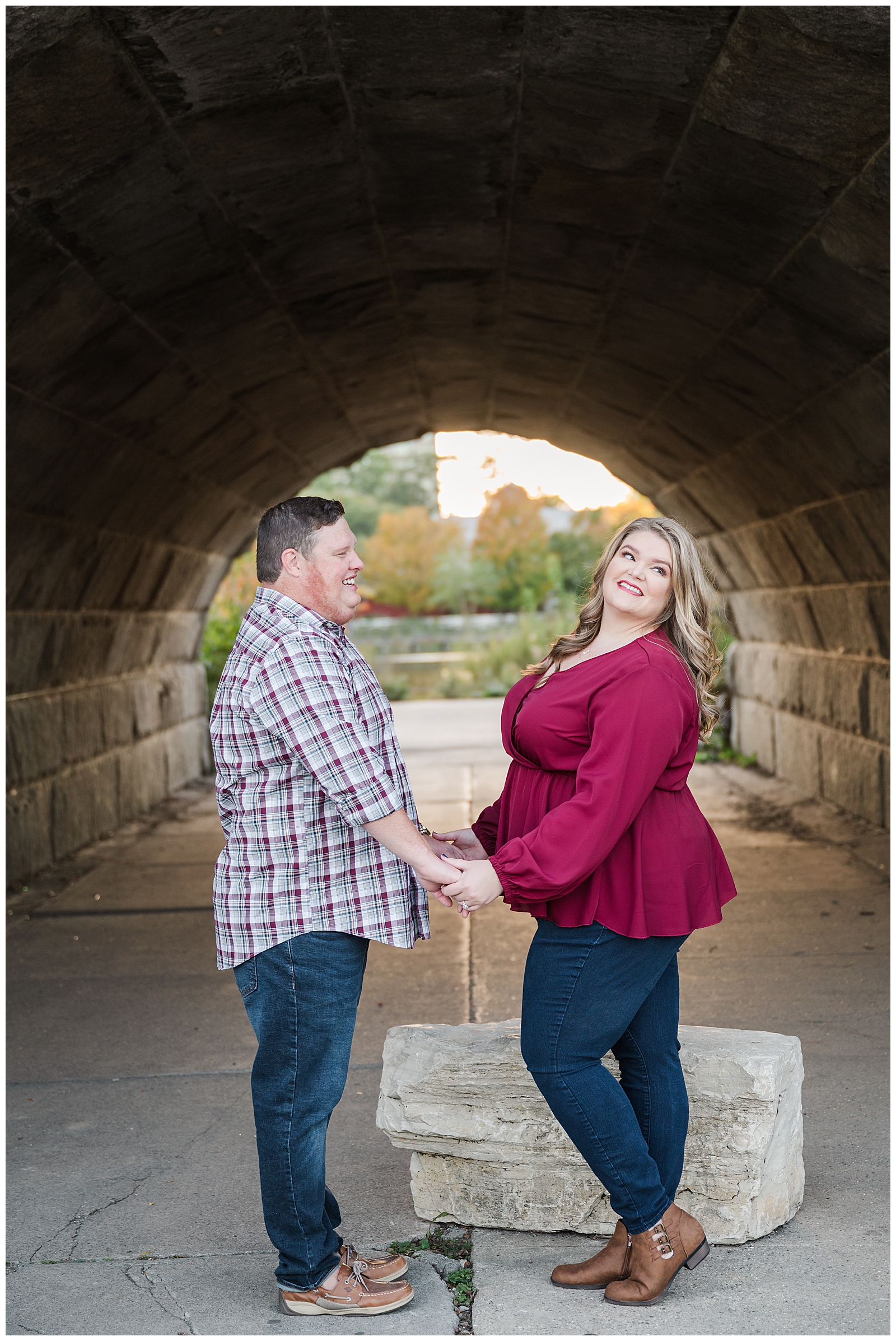 Sunset Engagement session at Lincoln park, Chicago