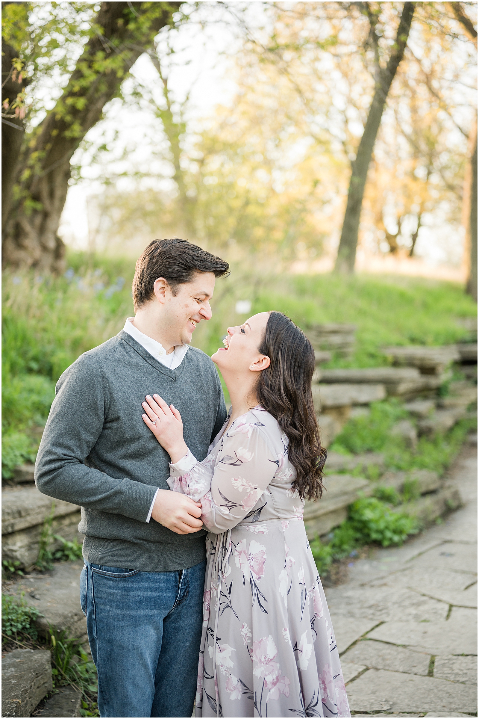 Alfred Caldwell Lily Pool Engagement Session