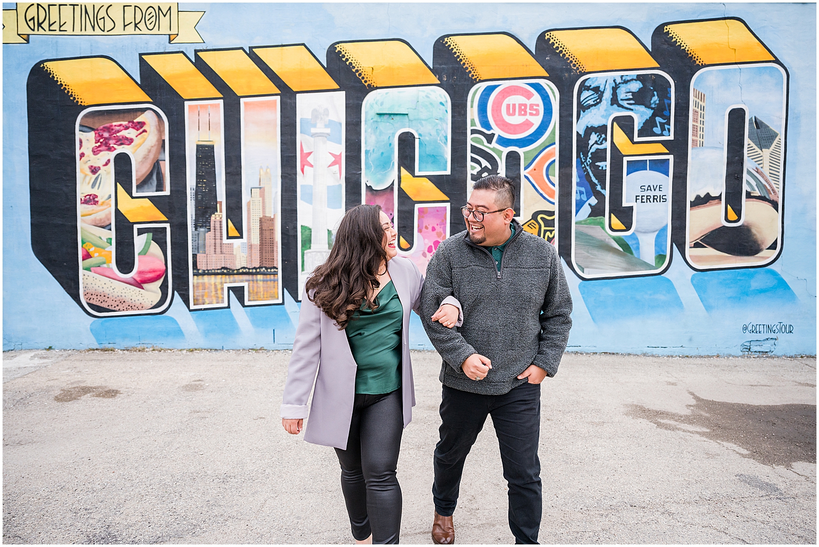 Chicago Engagement shoot in Logan Square