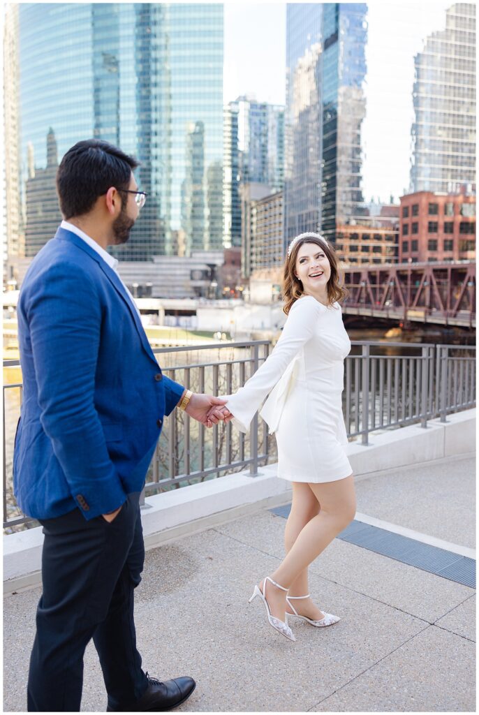 Downtown Chicago Engagement Session 