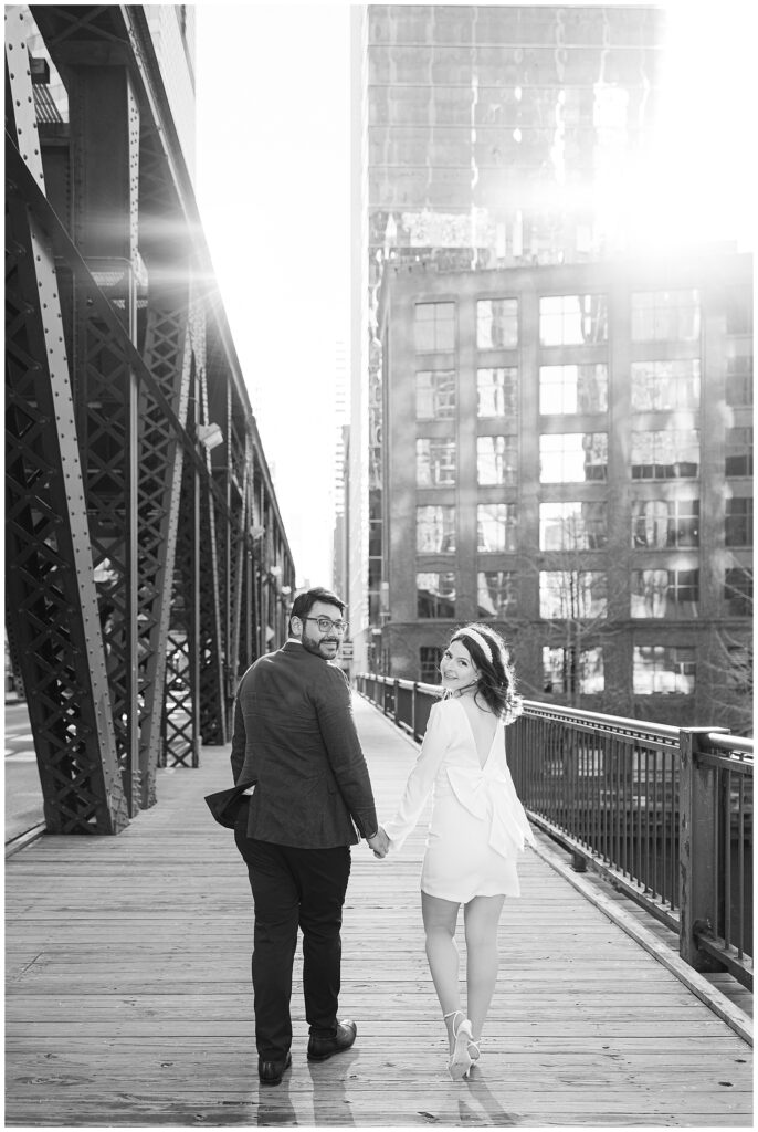 Downtown Chicago Engagement Session 