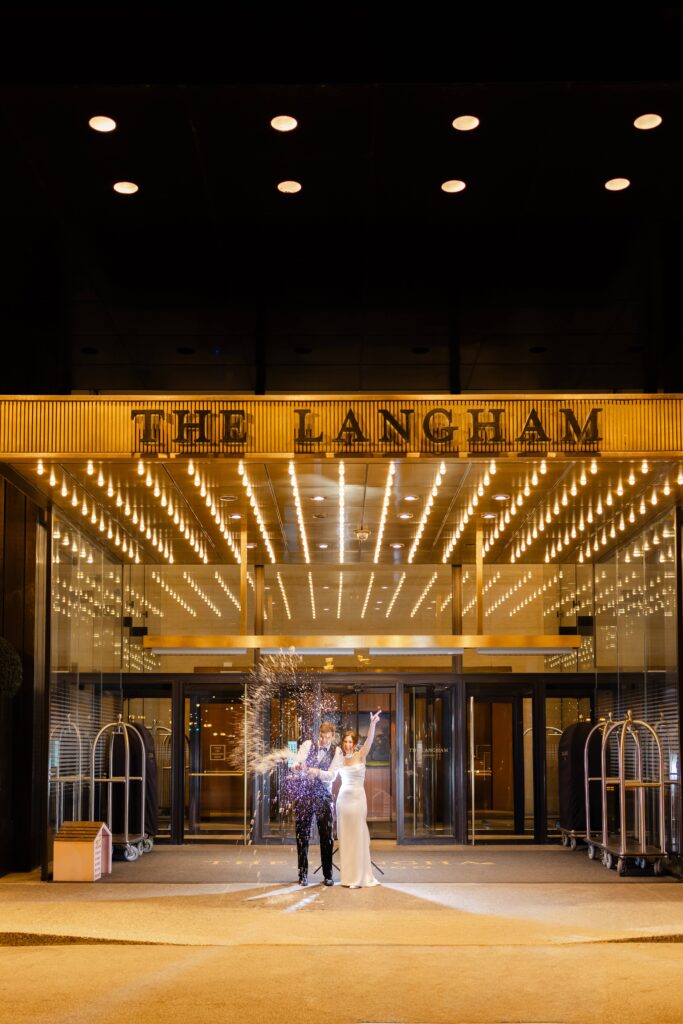 Chicago wedding at The Langham