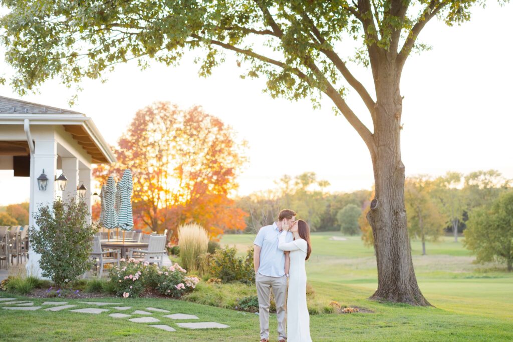 Barrington Hills Country Club engagement session