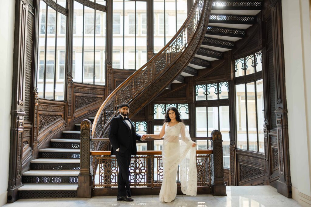 Downtown Chicago Engagement photos. 